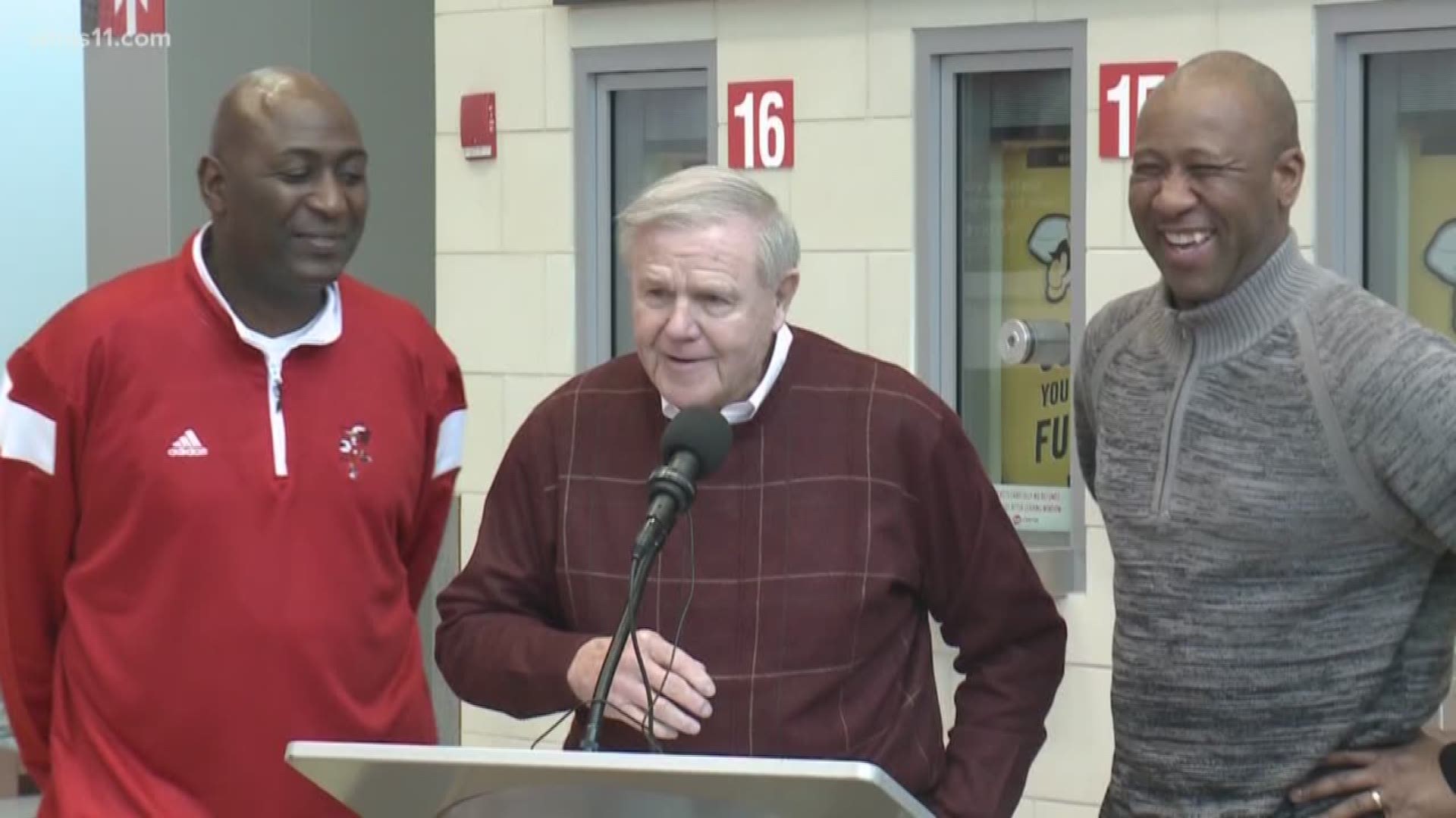 Just a week after having a stroke, Coach Denny Crum has been released from the hospital.