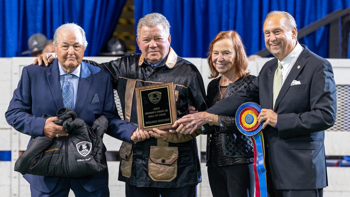 William Shatner inducted into Horse & Pony Hall of Fame - Vimarsana News
