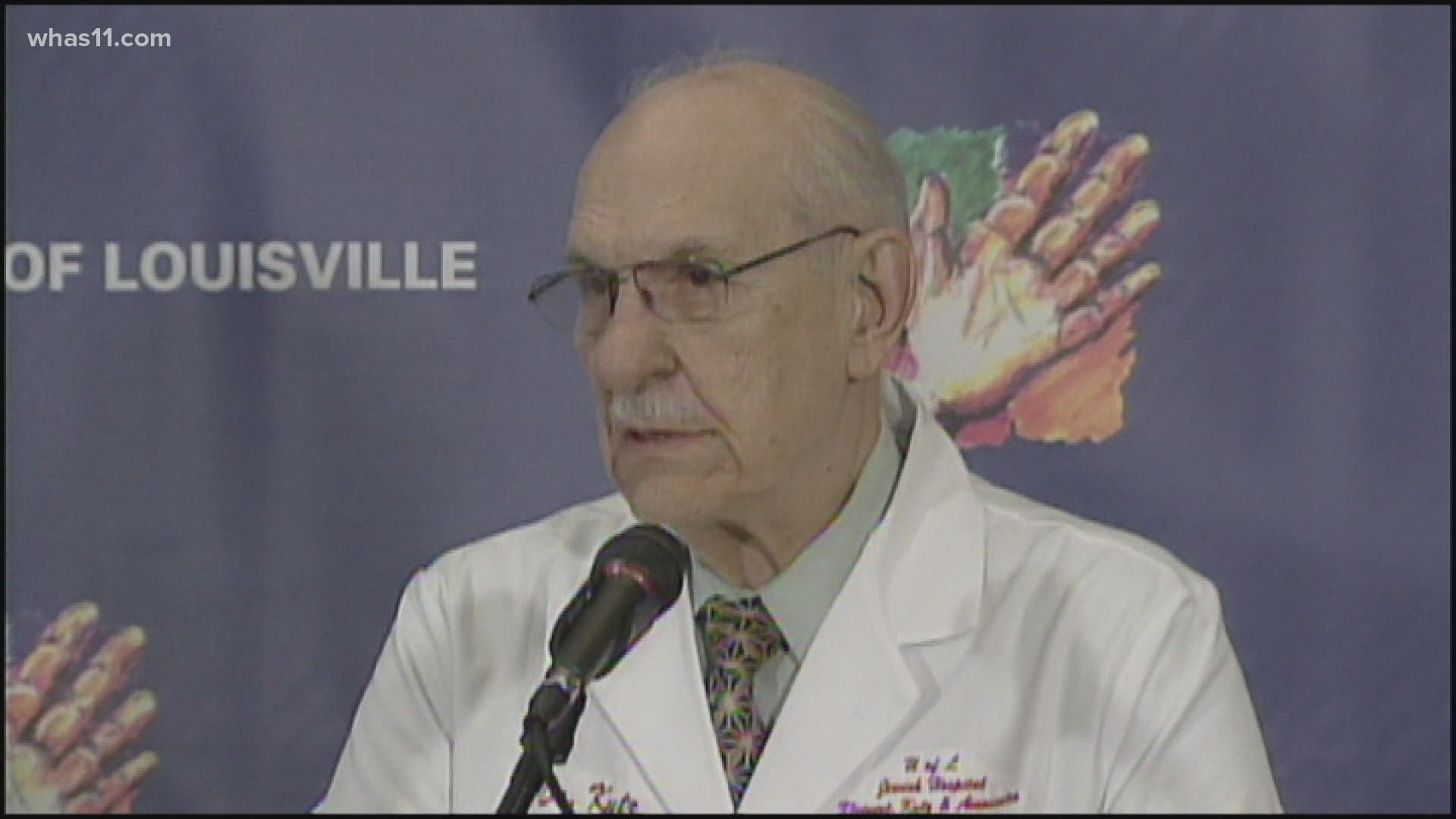 Dr. Joseph Kutz passed away at the age of 92 on Saturday. Dr. Kutz helped perform the world’s first successful hand transplant in 1999.