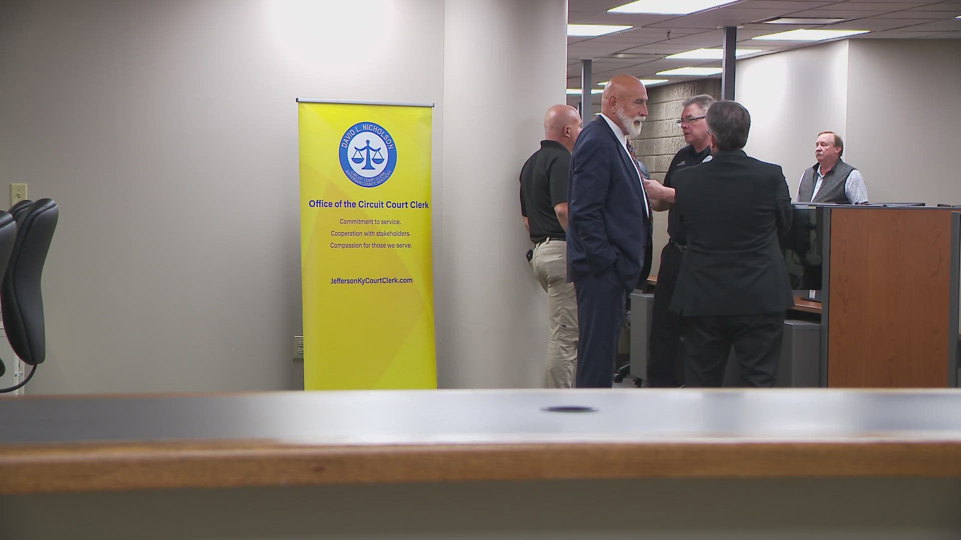 Louisville's office of the circuit court clerk is moving into the digital age with a new, renovated office.