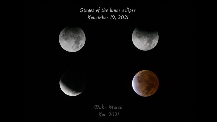 Photos | Longest near-total lunar eclipse happened overnight; Here's what viewers in Kentucky saw