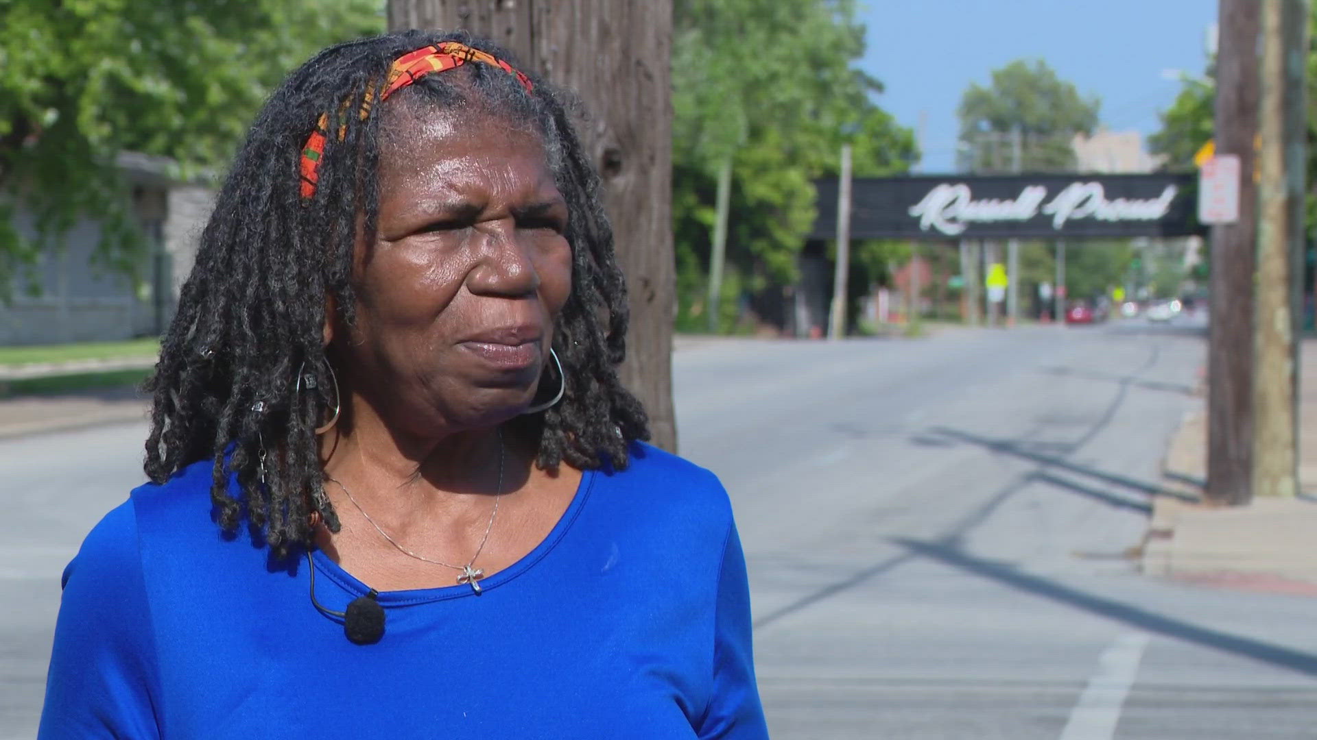 West Louisville resident and community activist Jackie Floyd said she heard the police sirens Tuesday morning.
