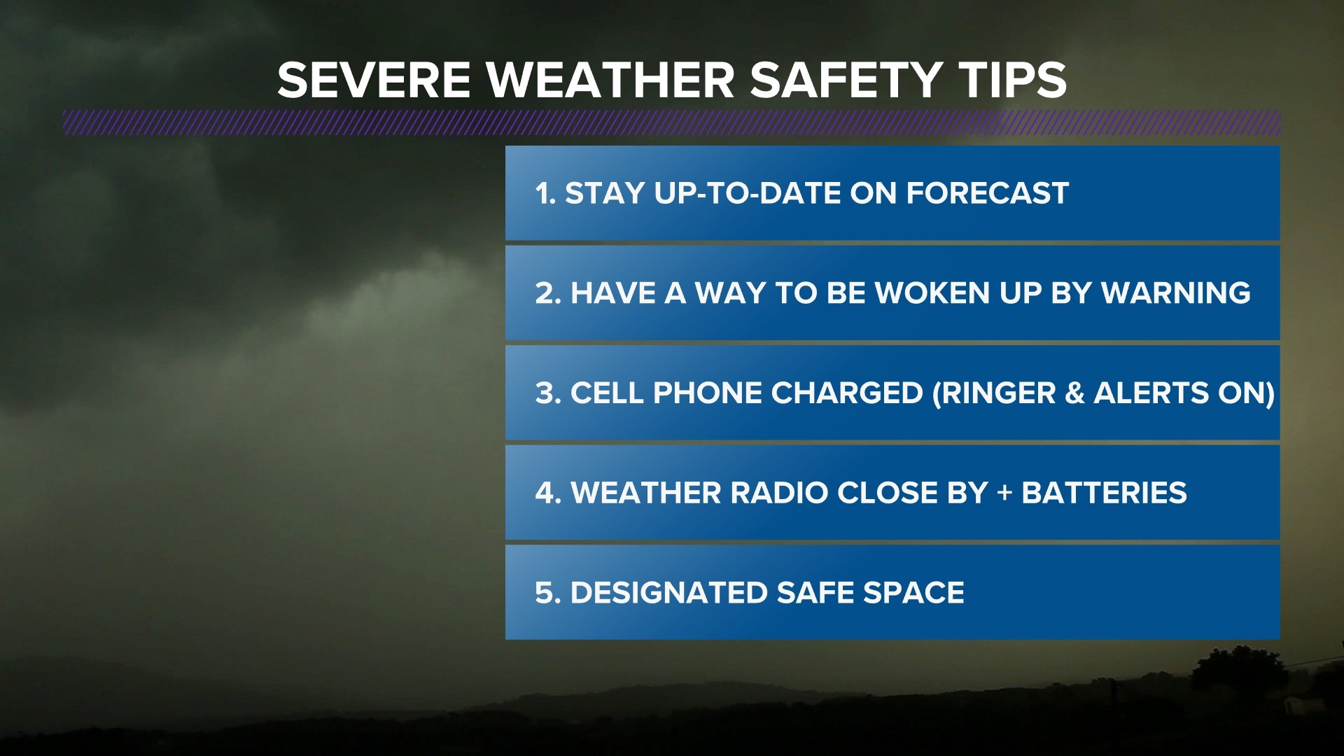 national weather alerts on iphone