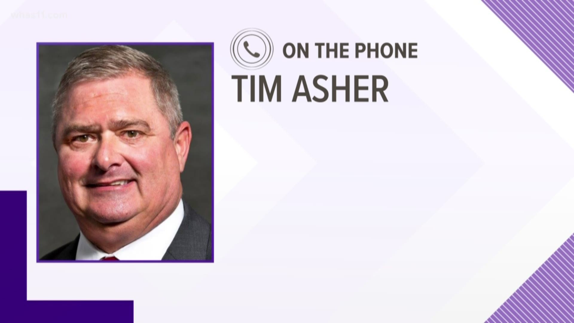 John Asher's brother Tim Asher talked to WHAS11's Doug Proffitt about his brother's passing.