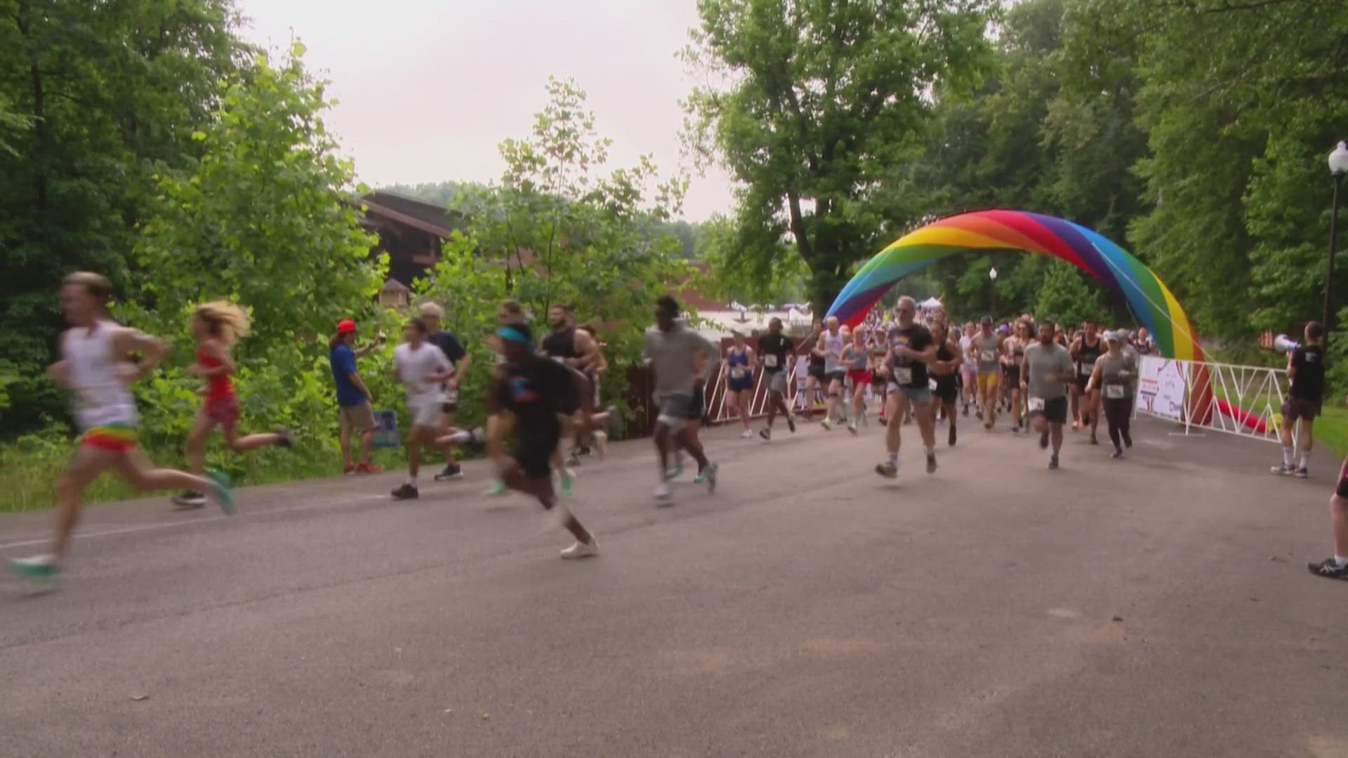 The Louisville Pride 5K kicked off pride over the weekend.