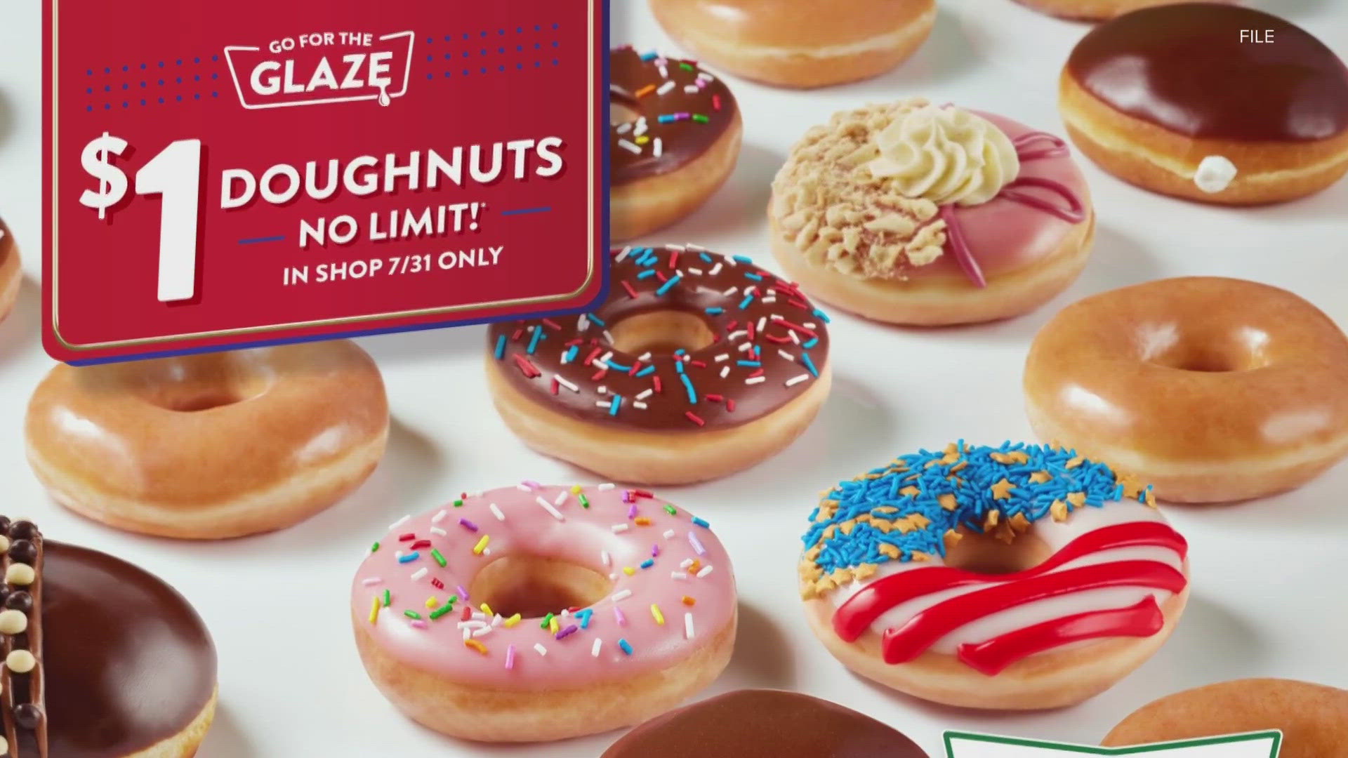 There are three Krispy Kreme locations in the Louisville area.