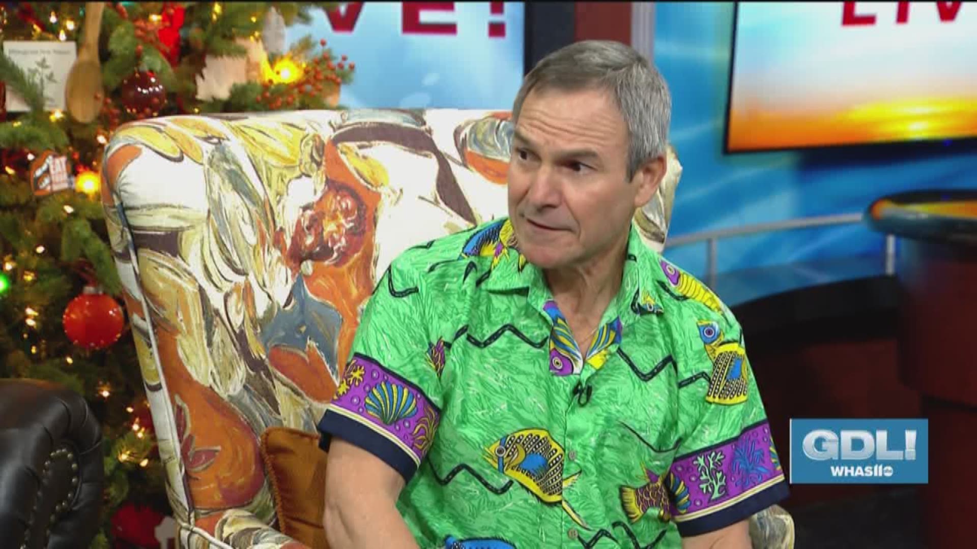 Comedian Mark Klein stopped by Great Day Live before he heads back out to sea.