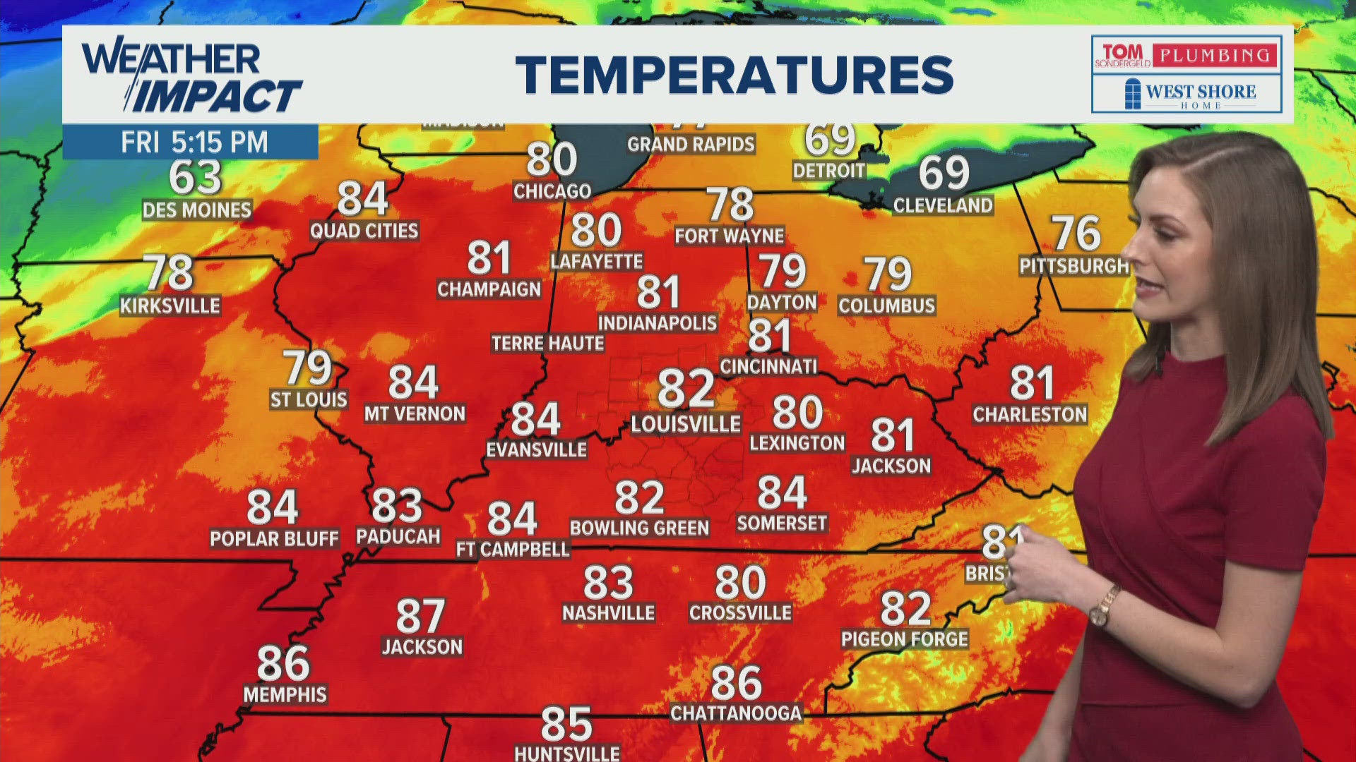 Tracking rain on Thunder | April 17, 2026 #WHAS11 5 p.m. weather ...