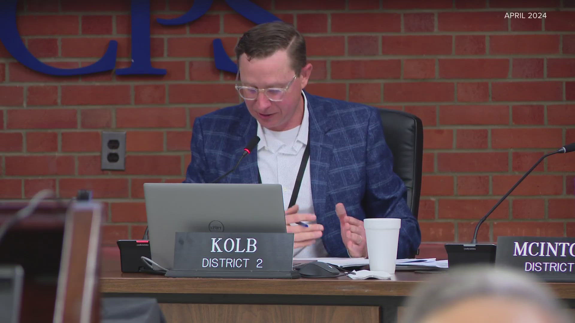 JCPS school board member Chris Kolb previously announced he would not be running for another term.