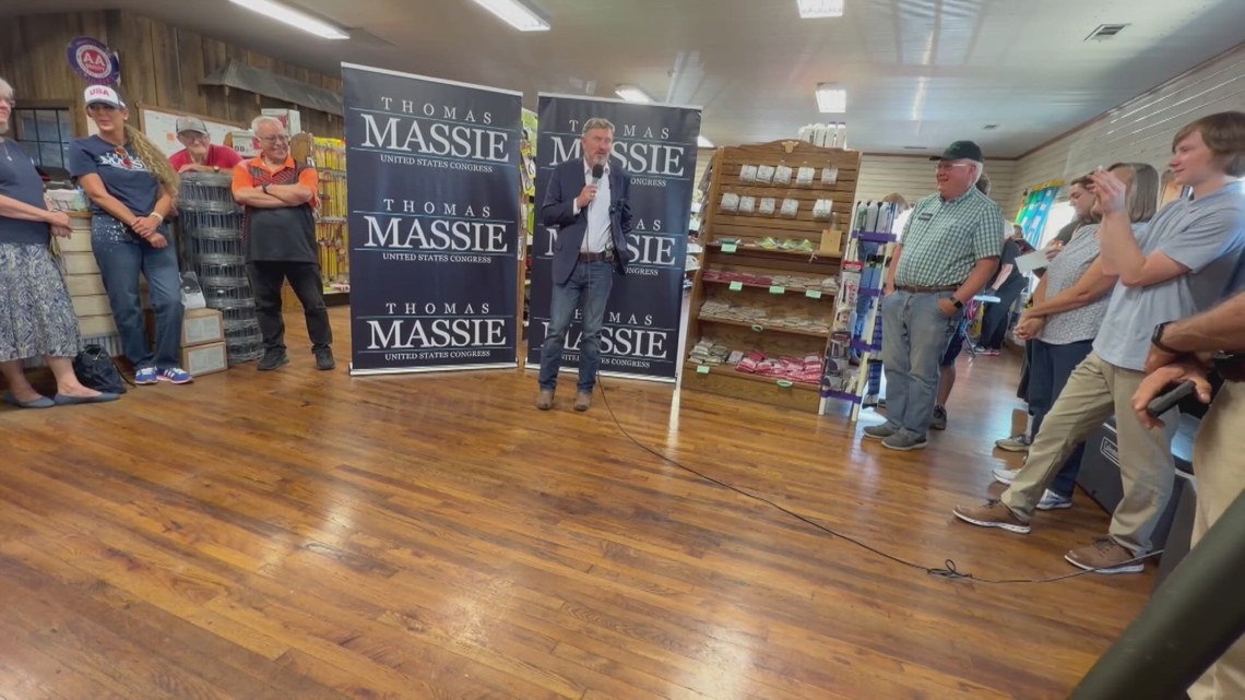 Thomas Massie calls Hegseth's visit 'crazy'; says young voters will be key in primary