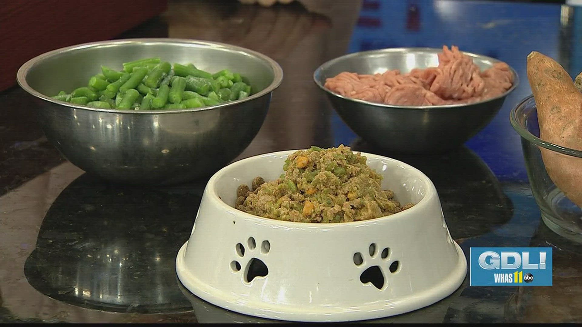 Healthy pet food can be made easily at home