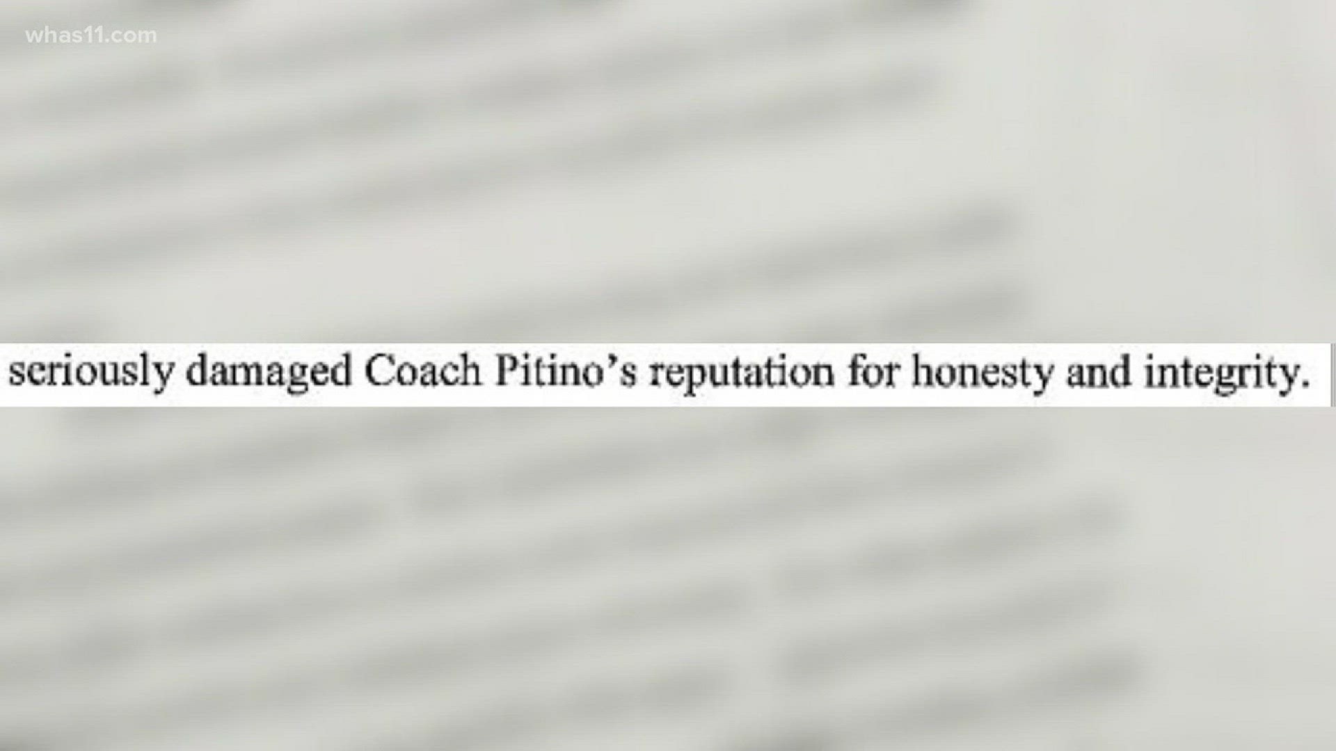 Lawsuit filed: Rick Pitino sues Adidas