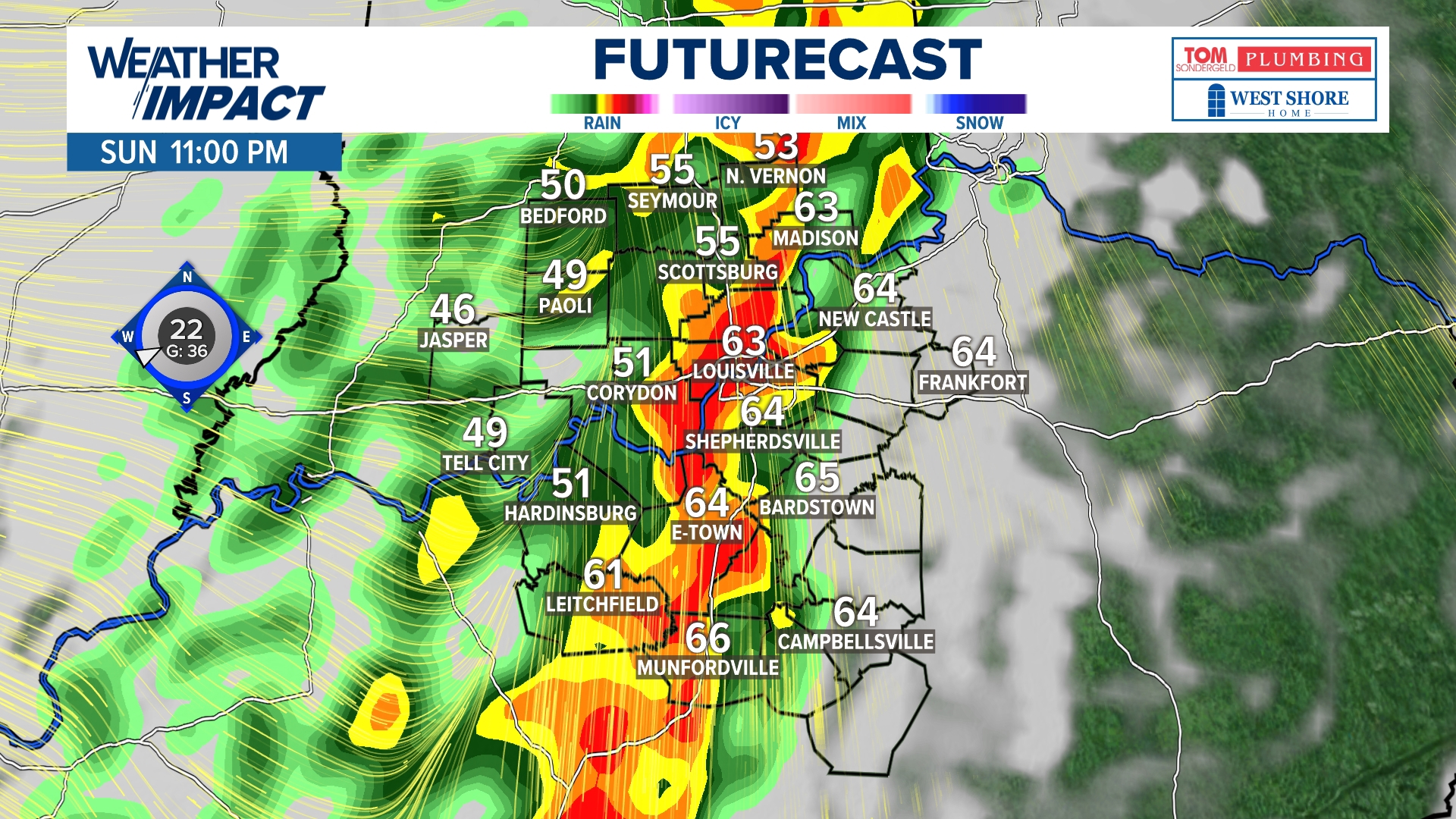 Potential for severe storms returns tonight & into the overnight hours ...