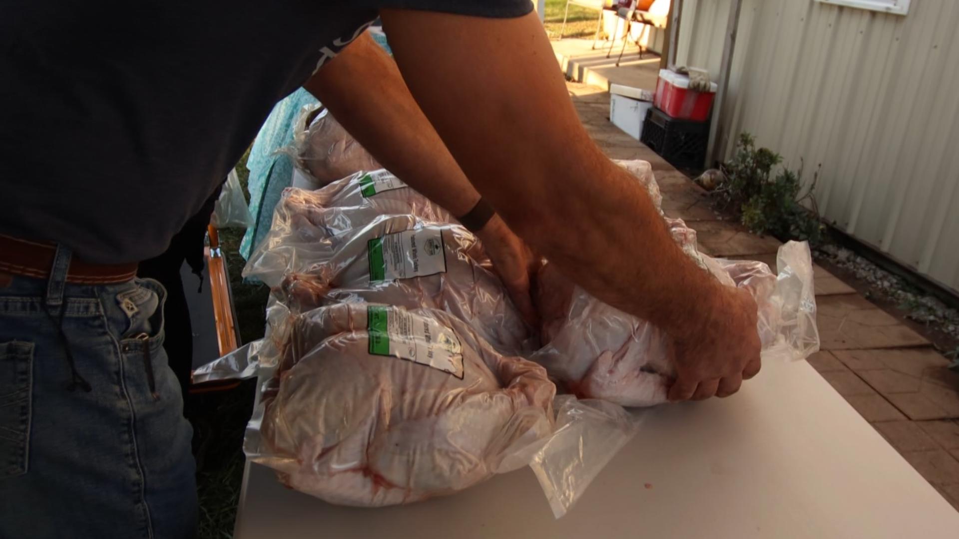 Skinner Farms in Shelbyville says its pasture raised, non-GMO fed and antibiotic free turkeys keeps their customers coming back.