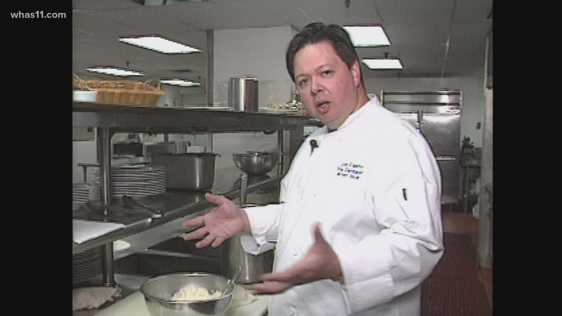 The chef, who used to appear on WHAS11 in cooking segments, passed away on Sunday.