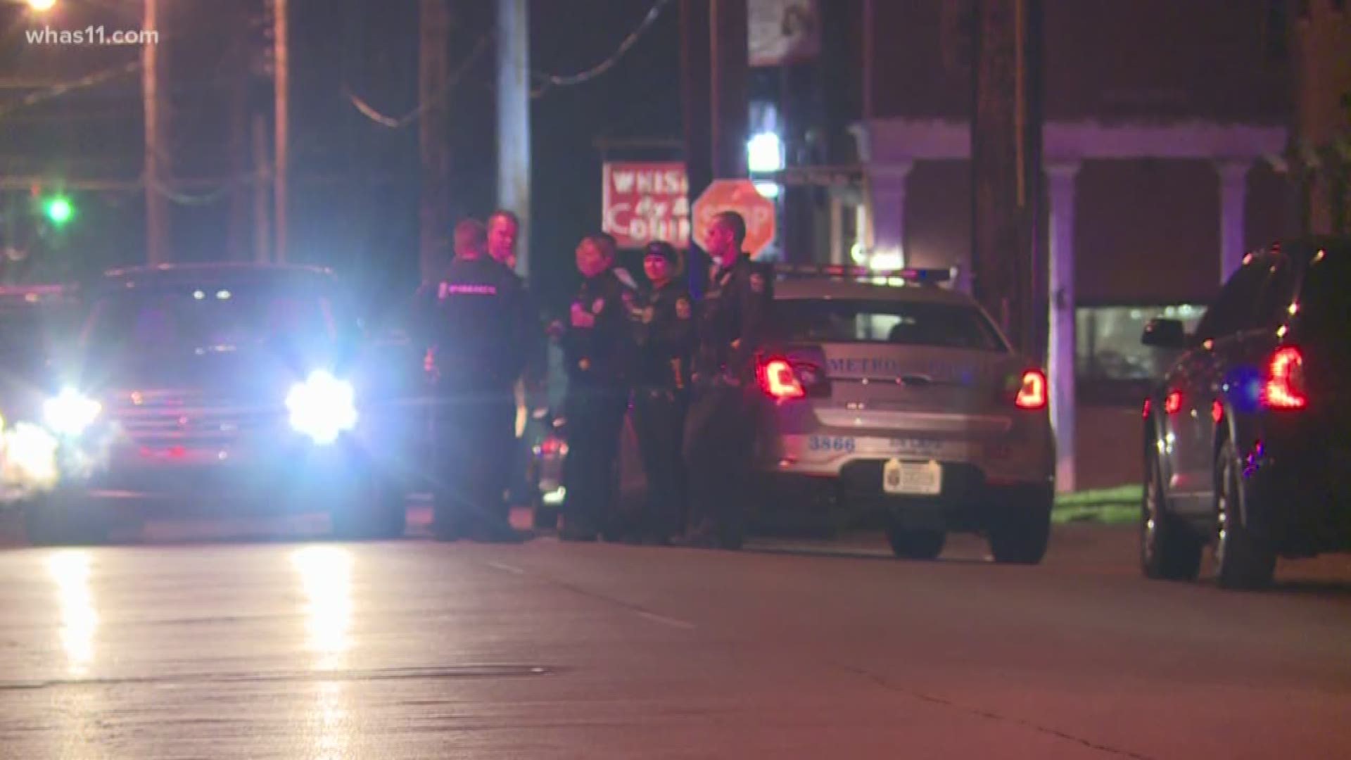 A man was shot multiple times on Lampton Street, according to LMPD.