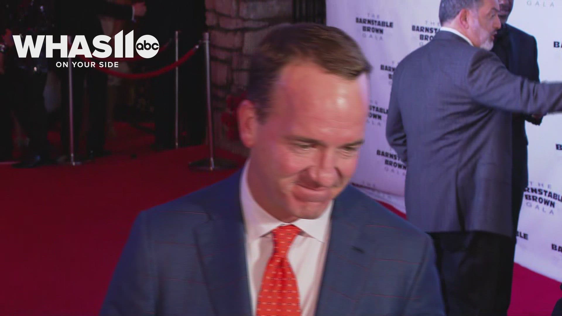 Did you know that Peyton Manning actually sang at the Barnstable Brown Gala before?