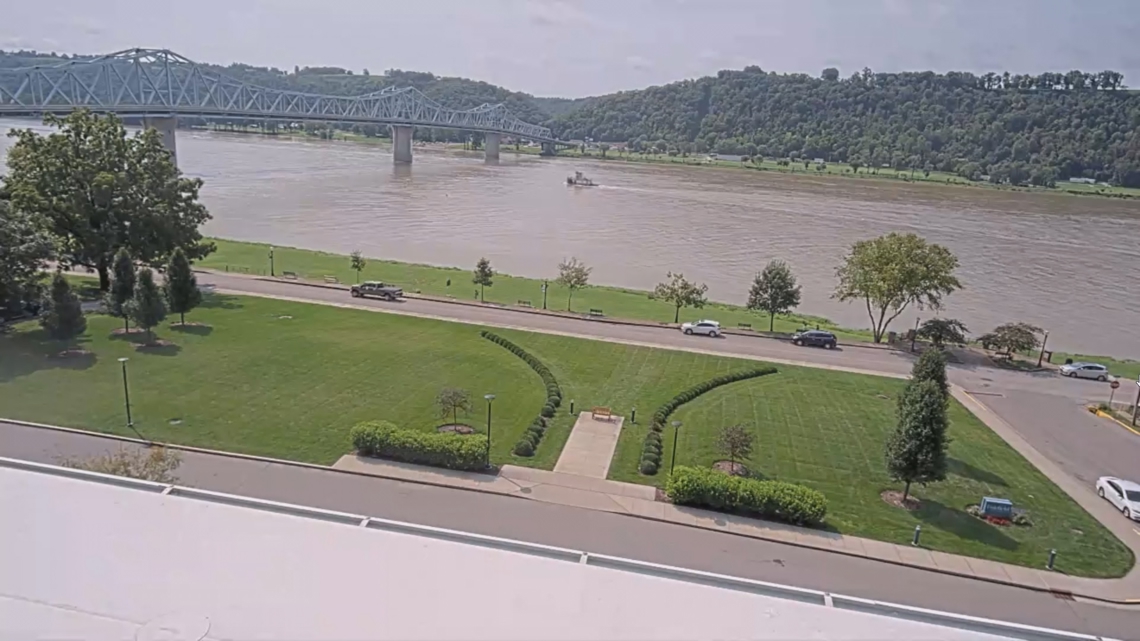 Seven barges broke loose on the Ohio River, briefly shutting down the Milton-Madison Bridge connecting Kentucky and Indiana; Coast Guard ordered closure, bridge reopened after noon