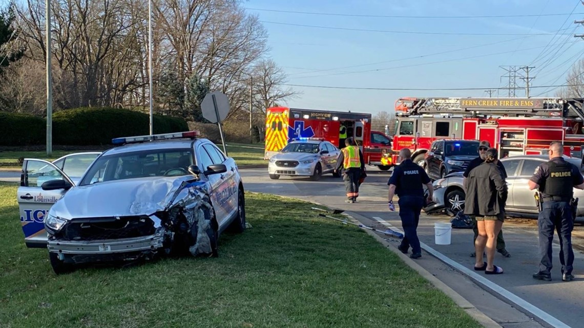 Louisville police cruiser involved in collision in Fern Creek - Vimarsana News