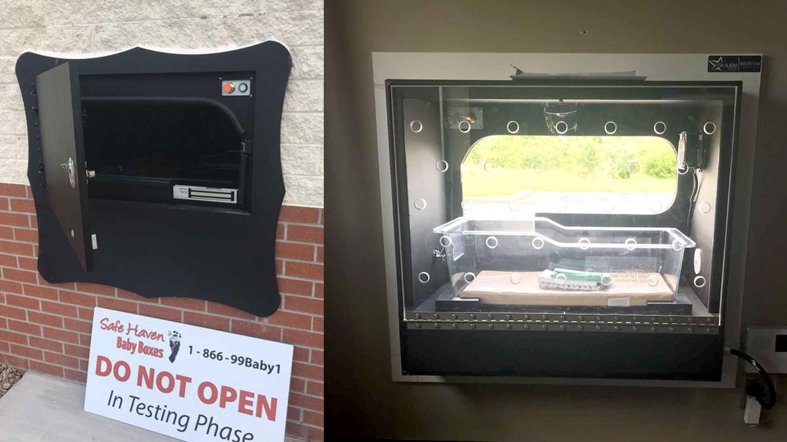 Seymour Safe Haven Baby Box allows parents to surrender