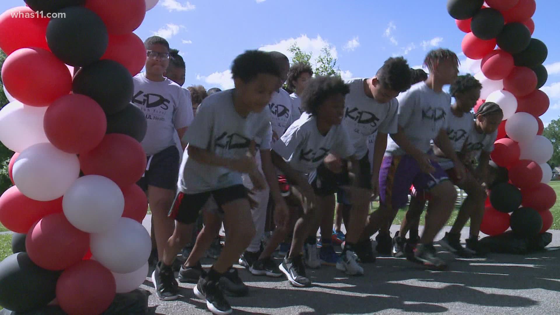 The UofL Health program encourages local children between five and 14-years-old to take steps toward an active lifestyle.