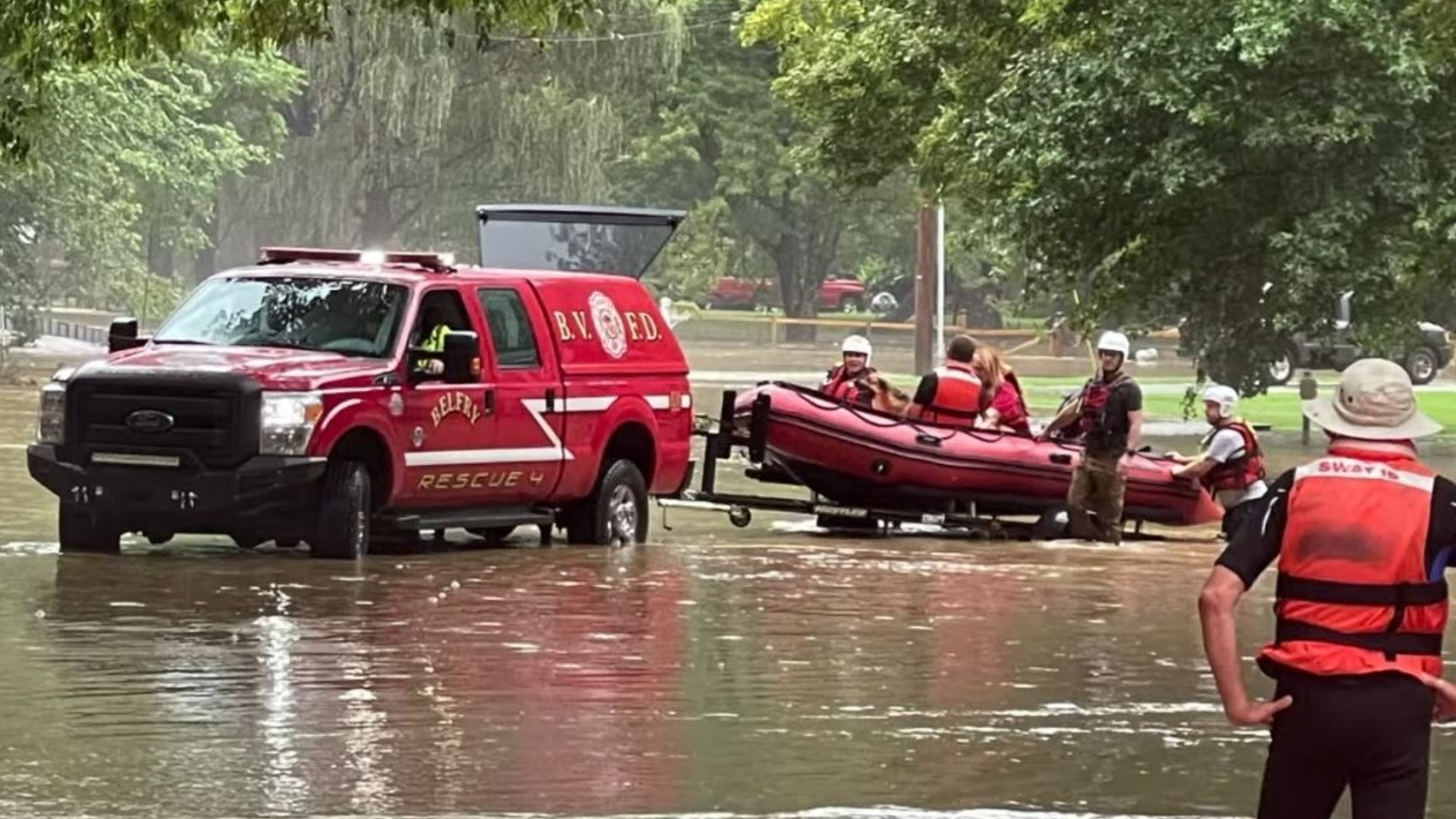 Kentucky has opened shelters and three state parks to house those who last their homes. The governor warned even those shelters may not always be with power.