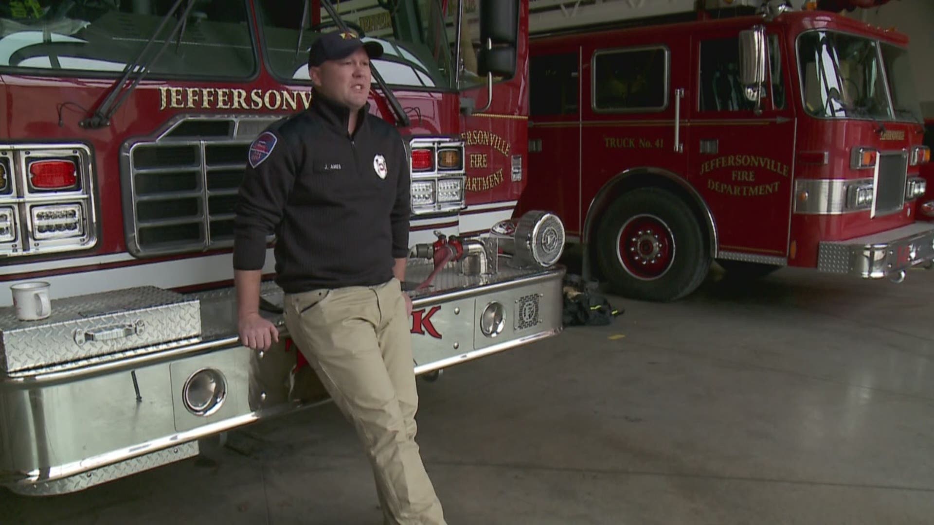 Sgt. Justin Ames from the Jeffersonville Fire Department is opening up about a run that he'll never forget