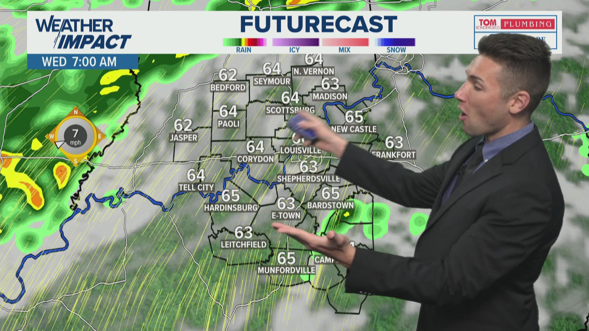 Whas Weather Warmer day ahead with rain approaching Kentucky, Indiana | March 31 ...