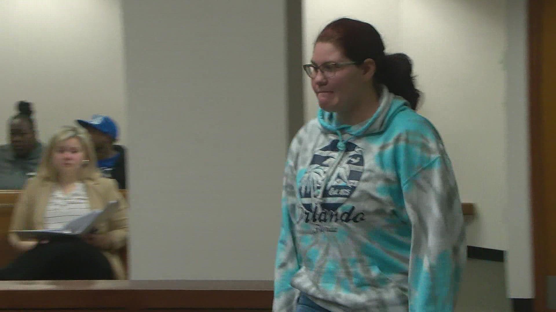 24-year-old Rachael Flannery has waived her case to a grand jury.