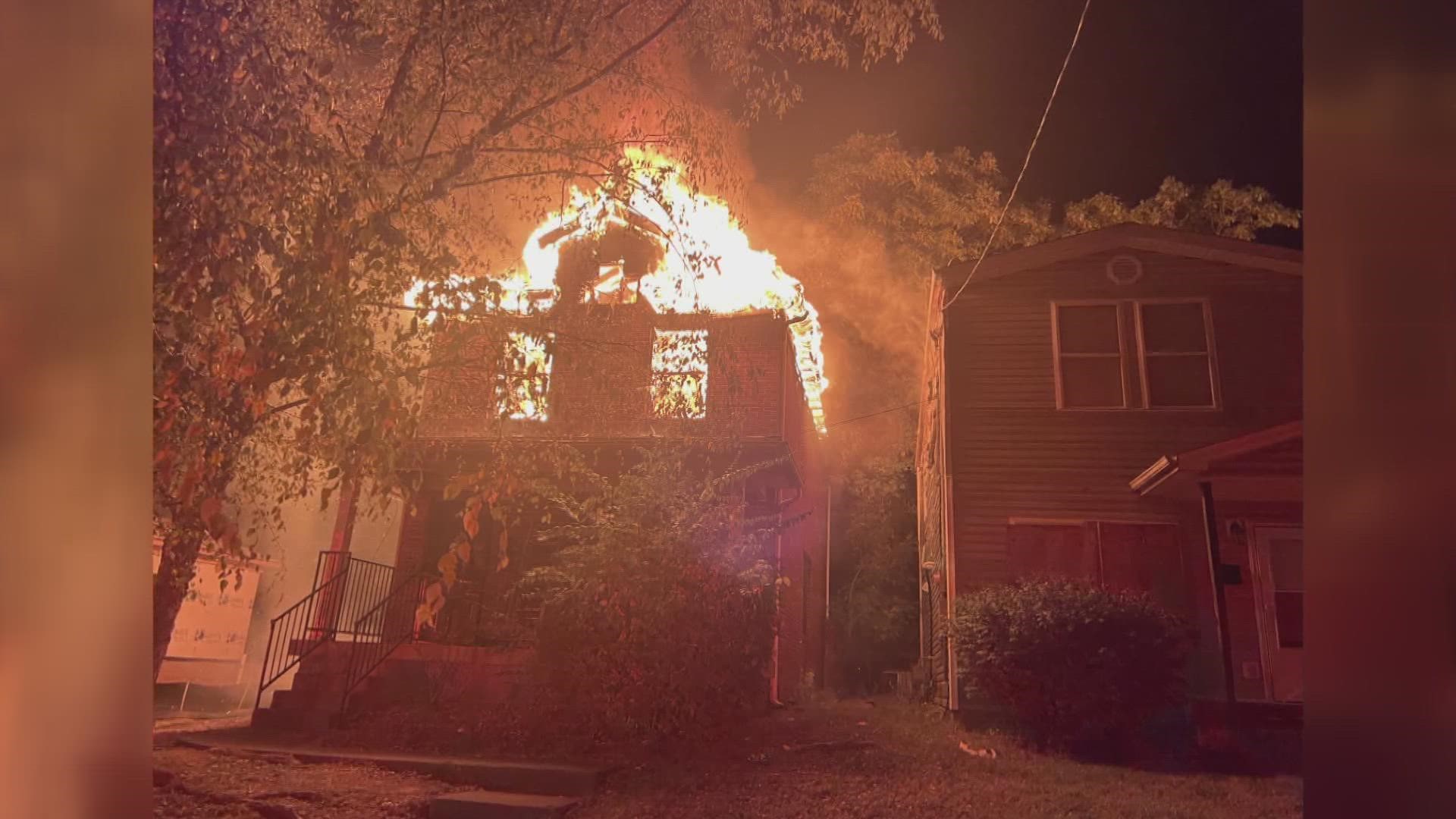 The Louisville Fire Department is looking into the causes of suspicious fires that happened in vacant homes for the past week.