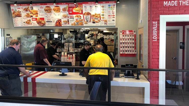Next-generation KFC opens in Louisville