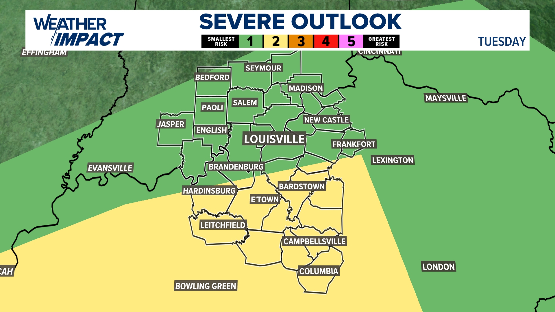Back to Back Days of Strong to Severe Storms Monday & Tuesday for Derby ...