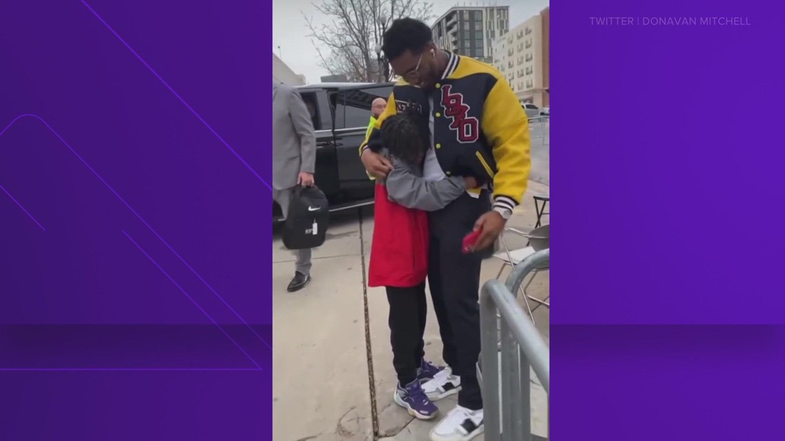 Young UofL fan gets early birthday present courtesy of NBA star Donovan  Mitchell