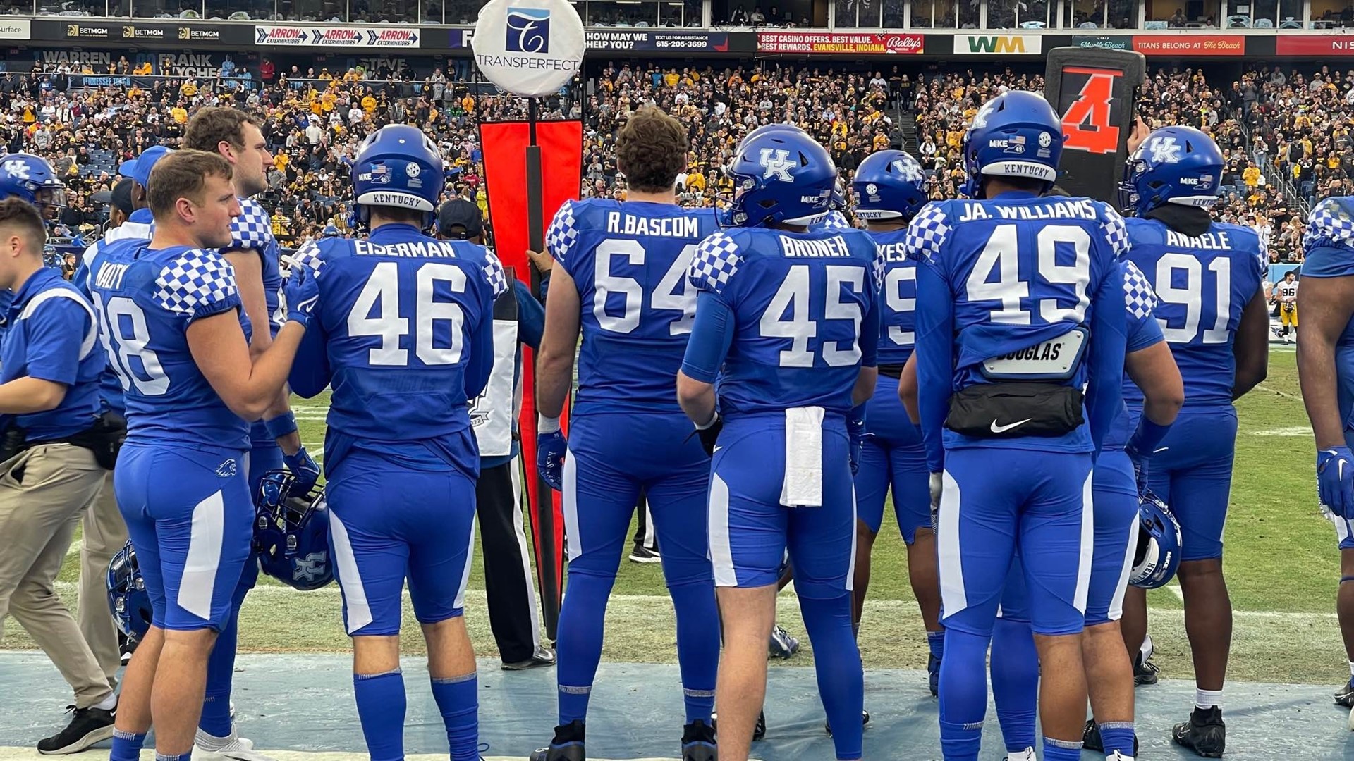 It's no surprise Nashville has been taken over by UK fans for this bowl game.