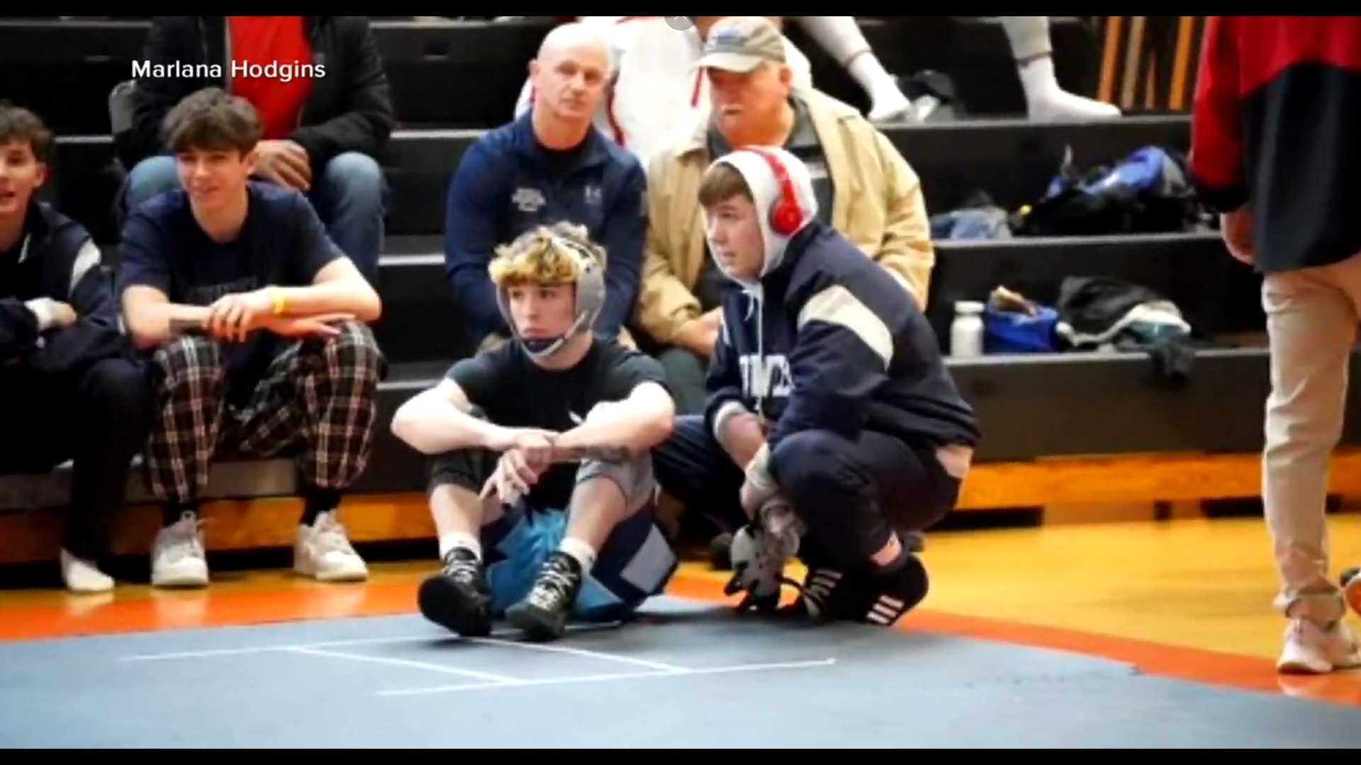 The high school wrestlers jumped into action to save their teammate with a heart condition.