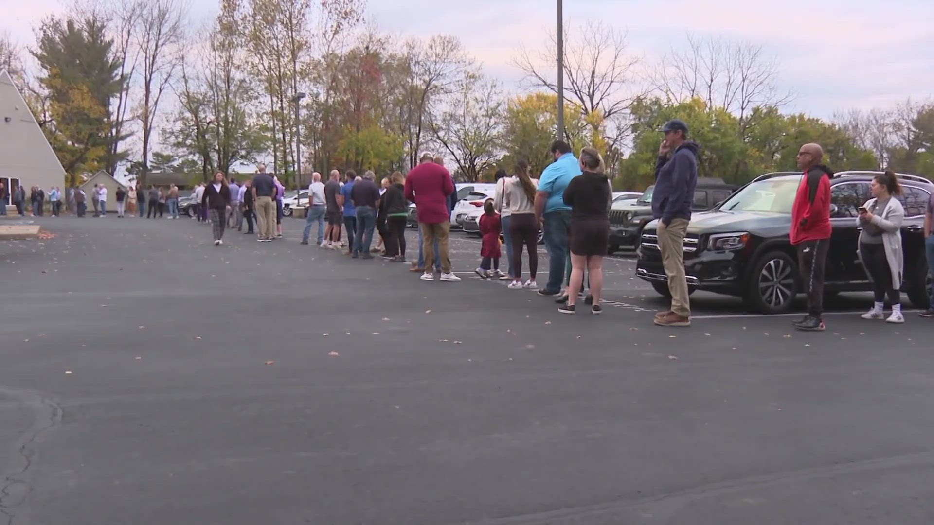 After waiting three hours in the morning, it took another three for Andrea Martin to get voter authorization after her early ballot looked tampered with.