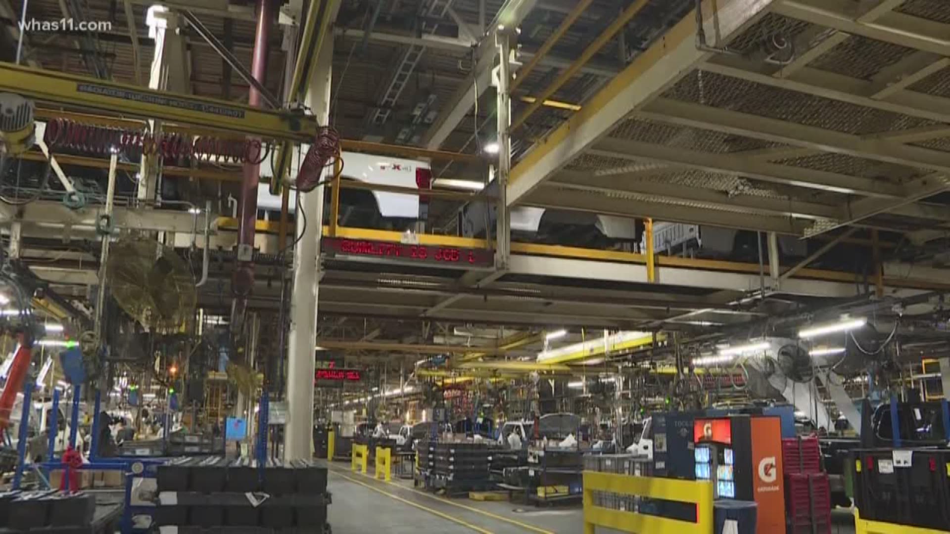 Two Louisville-made SUV's are in such demand Ford Motors is boosting its production in Louisville. The company will be moving an additional 550 employees to its Truck Plant in Louisville.