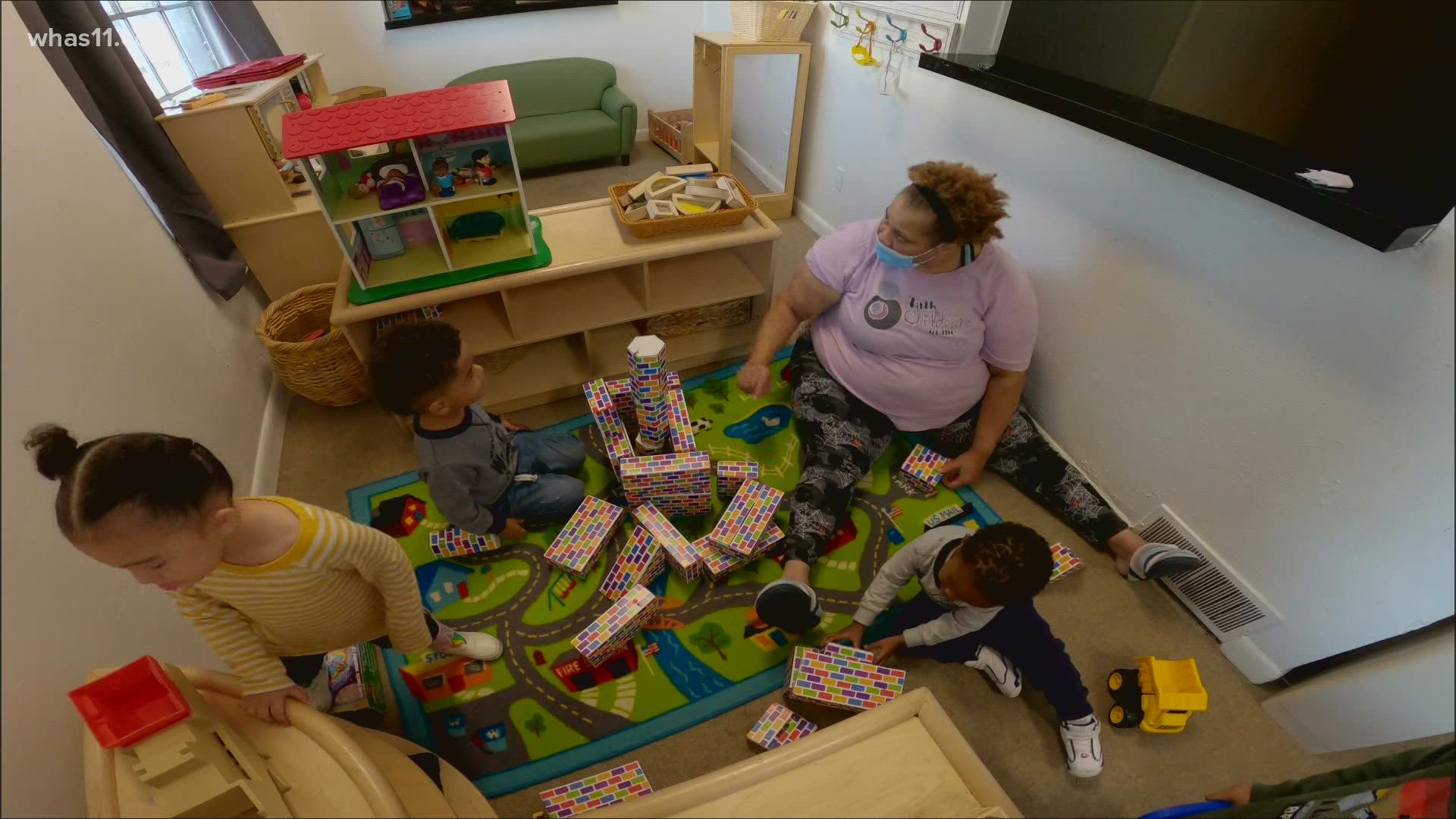 It's a problem parents face -- finding child care. The FOCUS team visits a center in Newburg to show how where you live may determine your access to child care.