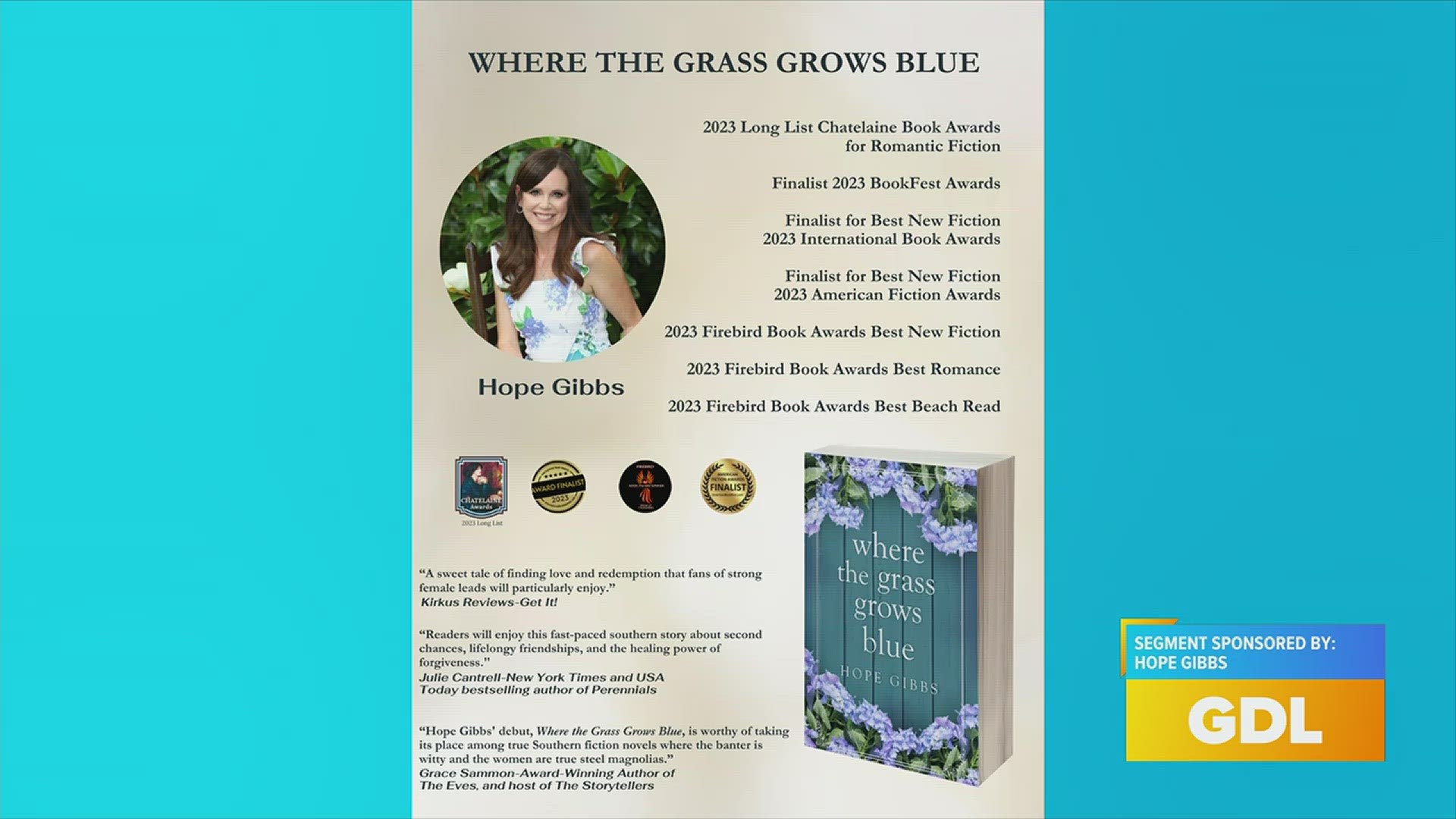 GDL: Kentucky Author Hope Gibbs on GDL | whas11.com