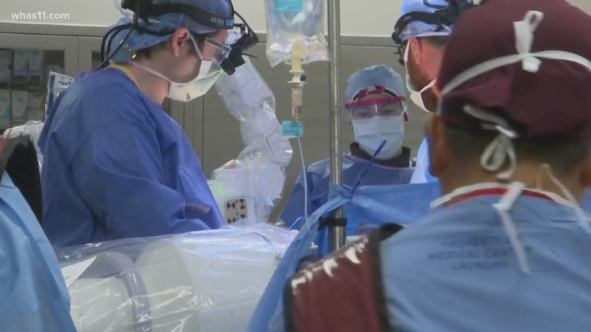 Robot surgery " Game Changer" in Louisville
