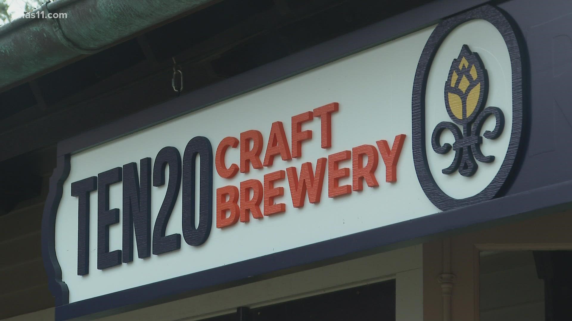 TEN20 Craft Brewery's new location is in Anchorage, KY. The satellite taproom will be open at 3 p.m. every weekday and noon on weekends.