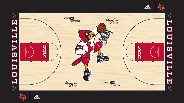 Louisville Unveils New Court Design at KFC Yum! Center