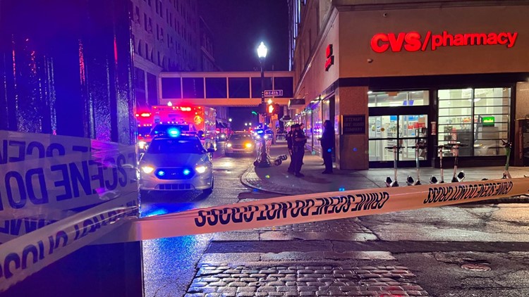 LMPD investigating late night double shooting in downtown Louisville