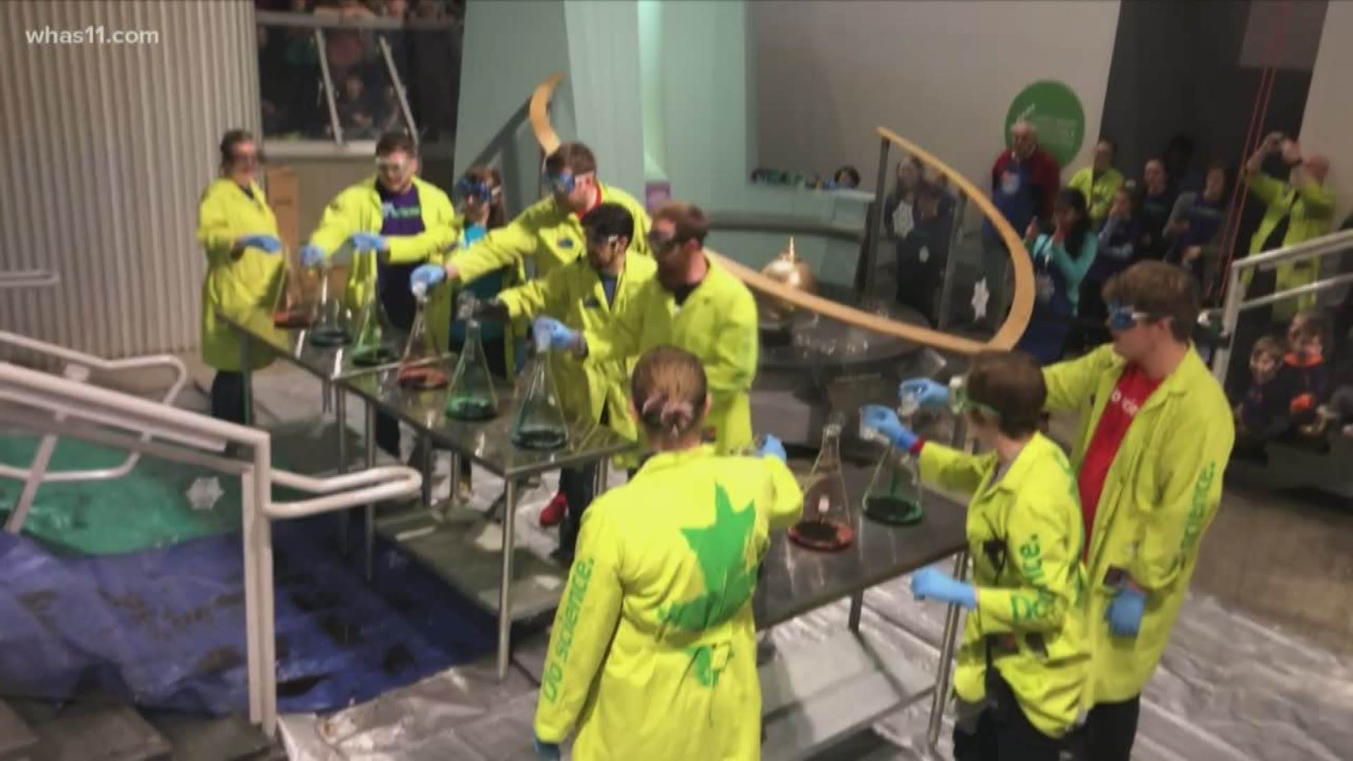 Kentucky Science Center hosts Noon Year's event