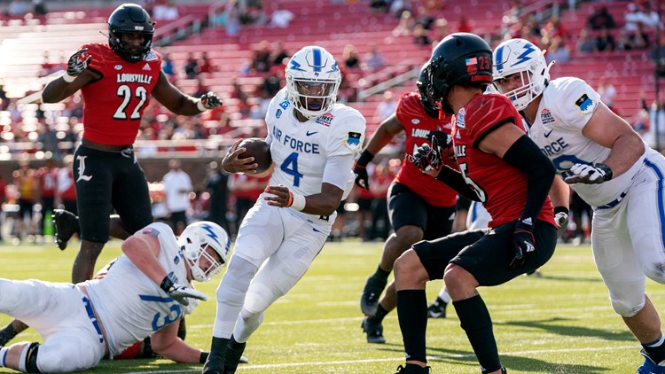 Air Force takes down Louisville with rare passing game to win First Responder Bowl