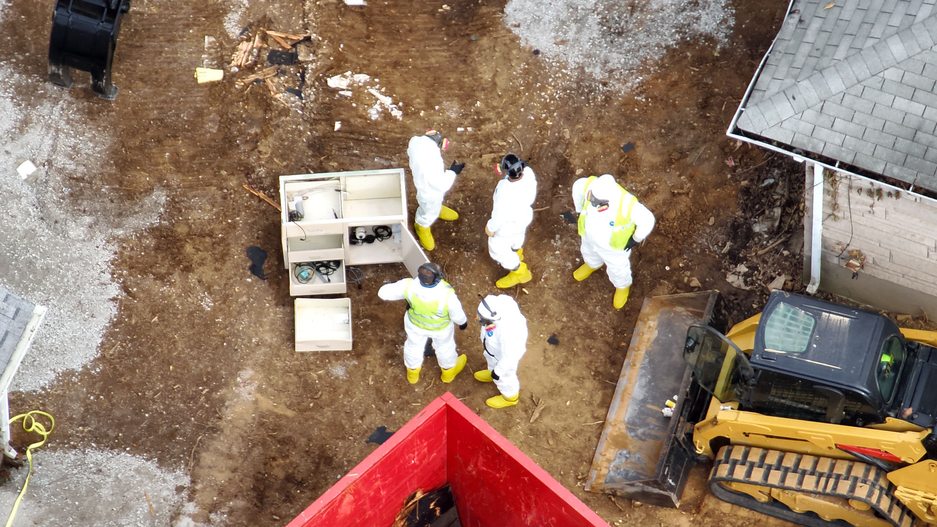 DRONE PHOTOS: Work begins to remove chemicals from Applegate Lane ...