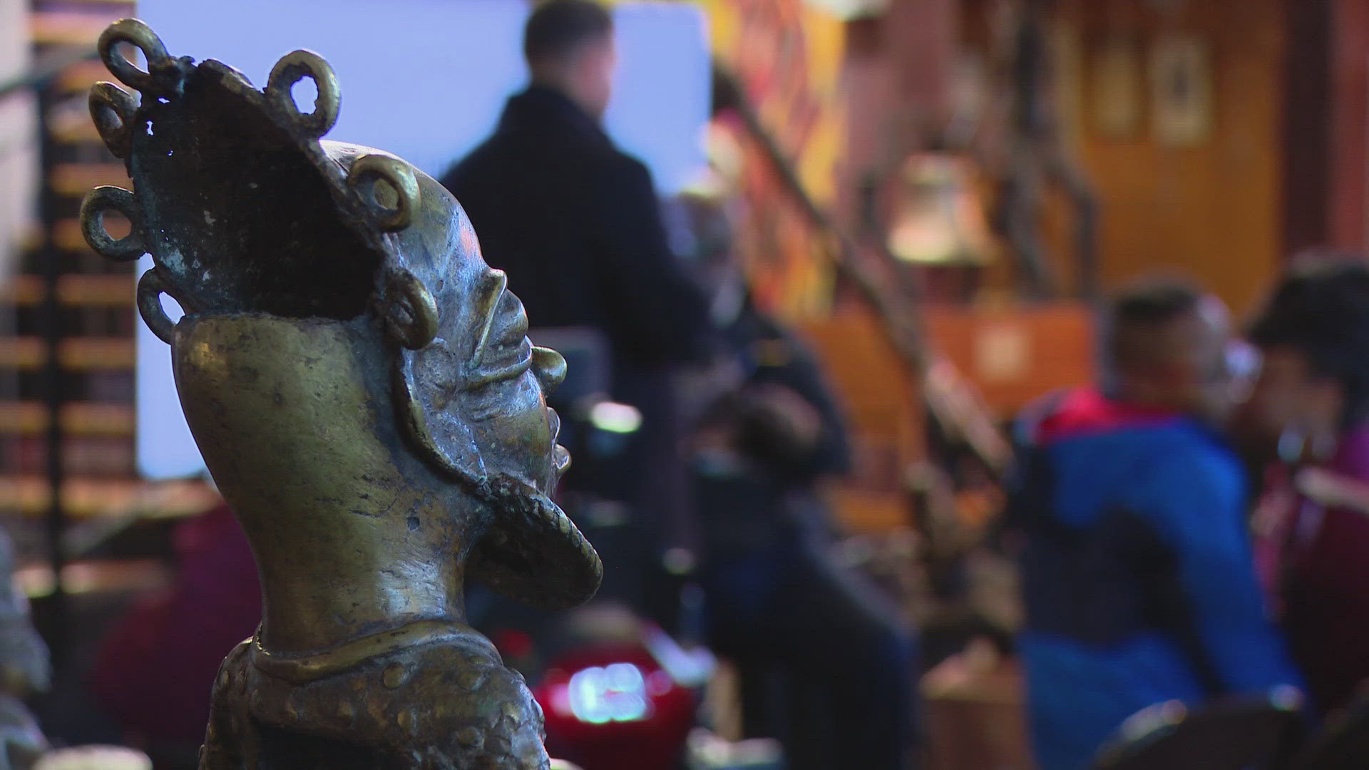 Russell Day was celebrated at the downtown Louisville museum on Saturday. Museum-goers got to hear a lecture from founder Lamont Collins and a tour.