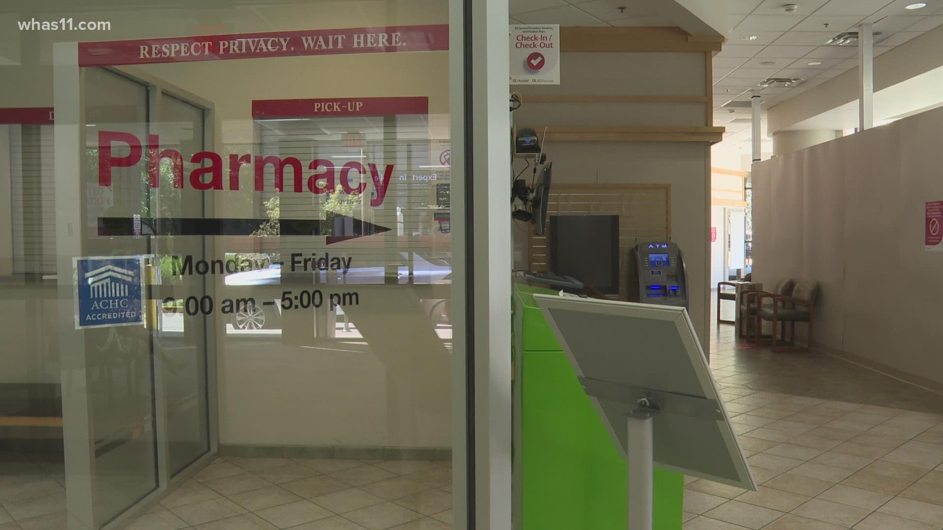 "Chained pharmacies are having to adjust their hours based on staff availability."