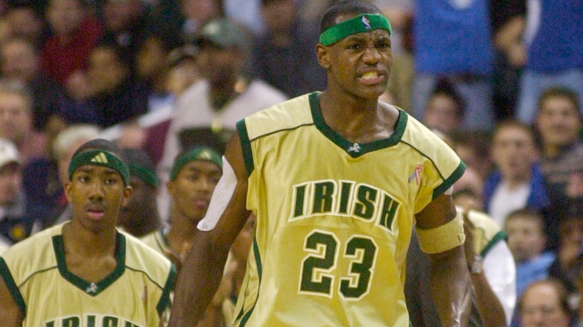 LeBron James High School Jersey Up For Auction Whas11