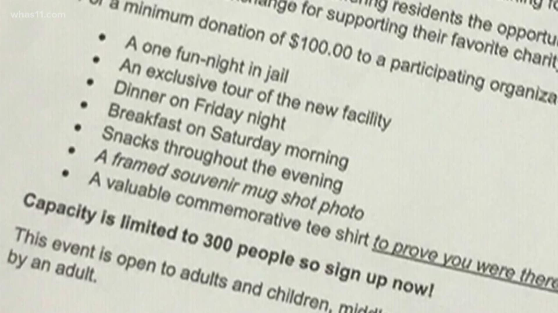 Growing push back on Oldham County's plan for jail sleepover